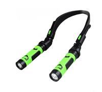 TONIXY Luz LED de doble cabezal alimentado por USB con cabezales magnéticos desmontables para cocinar al aire libre, diseño manos libres con brazos ajustables giratorios de 120°