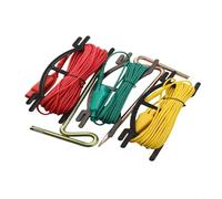 TONIXY Medidor de resistencia de tierra digital Dy4100, prueba rápida 5S con pantalla grande de alta definición, probador de ohmios de 3 engranajes para energía eléctrica, ferrocarriles, petróleo