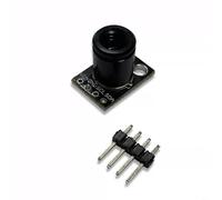 TONIXY Módulo infrarrojo del sensor de temperatura para MLX90640ESF-BAA/BAB, FOV de 55°×35°, interfaz I2C, rango de -40°C a 300°C, alta precisión ±2°C (MLX90640ESF-BAB)
