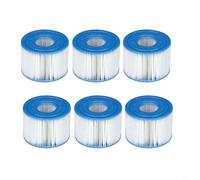 TONIXY Para Intex S1 29011E para cartucho de filtro de spa puro para piscinas, pieza de repuesto, captura eficiente de suciedad que prolonga la vida útil de la bomba (6 piezas)
