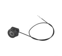 TONIXY Perilla de resistencia para bicicleta de ejercicio, controlador de tensión magnético de 8/10 engranajes con cable para bicicletas, pieza de repuesto de fitness de gimnasio (5,5 cm/6,7 cm) (10
