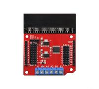 TONIXY Placa de expansión de controlador de motor, CC 6-12 V, 1.2 A por canal, compatible con placa de desarrollo de pequeños: bit para conducir motores CC en robótica de bricolaje, programación y