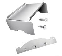 TONIXY Placa difusora de calor para parrilla Xl Pro 1100-1150 Z, tablero deflector de acero inoxidable resistente para un sabor de cocción uniforme, accesorio plateado para barbacoa al aire libre