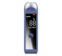 TONIXY Probador de respiración portátil con indicaciones de voz, precisión de 1 mg/100 ml, detección rápida de chip ASIC para seguridad del tráfico, oficina y uso social, azul
