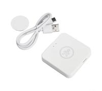 TONIXY Sensor de presencia humana - Detección de microondas y ondas milimétricas para movimientos estacionarios y respiración, compatible con WiFi para automatización del hogar (WiFi)