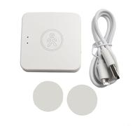 TONIXY Sensor de presencia humana - Detección de microondas y ondas milimétricas para movimientos estacionarios y respiración, compatible con WiFi para automatización del hogar