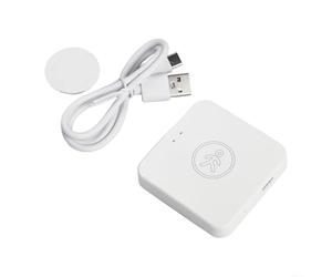 TONIXY Sensor de presencia humana - Detección de microondas y ondas milimétricas para movimientos estacionarios y respiración, compatible con WiFi para automatización del hogar (WiFi)