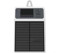 TONIXY Sistema de riego automático alimentado por energía solar con batería de 2200 mAh, kit de riego por goteo de jardín impermeable IPX5 para invernadero balcón, tubo de 10 m y 10 goteros incluidos