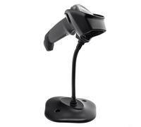 TONIXY Soporte ajustable para escáner de código de barras, compatible con escáner Zebra Symbol DS2208, DS4308, DS8108, color negro