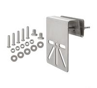 TONIXY Soporte de metal para cámara de seguridad solar EufyCam S4, resistente a la intemperie, ajustable, instalación al aire libre para una cobertura óptima