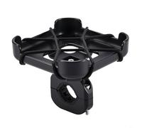 TONIXY Soporte de pared para altavoz de motocicleta para bicicleta en color negro para Bose para SoundLink Micro2/Micro, se adapta a tubos de diámetro de 70 mm a 200 mm