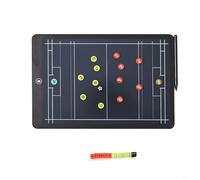 TONIXY Tablero magnético LCD de entrenamiento táctico de fútbol con bolígrafo y marcadores de jugador para planificar fútbol, baloncesto, voleibol, balonmano, hockey sobre hielo, estrategias de