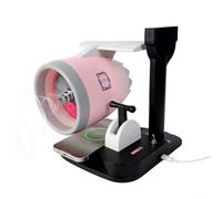 TONIXY Ventilador de avión de escritorio USB Turbo Engine Humidificador portátil Jet Engine 3D DIY impreso para el hogar escritorio oficina (rojo)