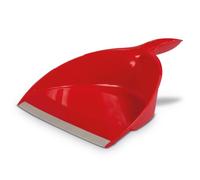 Tonkita TK049-Pala para Escoba de Mano y recogedor con Caucho, Color Rojo