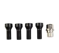 TONMHXA Juego Tornillos Rueda Compatible con Mini para R56 Hatchback 2006 2007 2008 2009 2010 2011 2012 2013 4 Piezas M14x1.25 M12x1.5 Tornillo De Rueda Llave De Tuerca De Seguridad(M14x1.25)