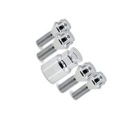 TONMHXA Juego Tornillos Rueda Compatible con Nissan para Qashqai 2010-2023, Repuestos De Pernos Accesorios De Repuesto para Asegurar Los Cubos OEM: 36131126191 36136781150