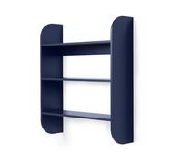 TÔNN furniture Estantería de pared Strapats 62x73.6 cm Midnight blue