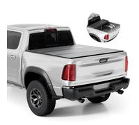 Tono King FRP - Cubierta rígida de tres pliegues para caja de camioneta, compatible con Dodge Ram 1500 y 2500 2009-2025 de 6 pies 4 pulgadas sin caja Ram (76.3 pulgadas)