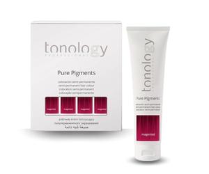 Tonology Pure Pigment Magented | Tinte Semipermanente sin Amoniaco, Tinte Fantasía, Mascarilla, Aporta Nutrición y Brillo, Magenta - 1 Unidad 100ml