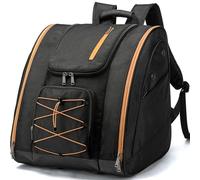 TONRUYN Mochila para botas de esquí para hombres o mujeres, bolsa de botas de snowboard de 50 L, bolsa de viaje para jóvenes, bolsa de equipo de esquí para patinaje, cascos, gafas, guantes, accesorios