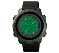 TONSHEN Hombre Digitales Deportivo Reloj de Pulsera Impermeable LED Electrónica Doble Tiempo Alarma Cuenta Regresiva Cronómetro Outdoor Militares Plastico Relojes (Verde)