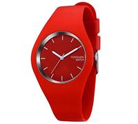 TONSHEN Reloj de Pulsera Mujer Moda Analógico Cuarzo Sílice Correa Clásico Diseño Simple Ocio De Estilo Vestido Relojes de Pulsera para Chica y Lady