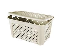 Tontarelli Angora Cesta Arianna con Tapa Modelo, 58x38x33h