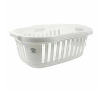 Tontarelli Cesto para la Ropa Sucia Hipster Blanco 50 L 66 x 44 x 25 cm