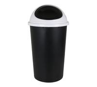 Tontarelli - Cubo Basura (25L/45L) - Cubo de Basura con Gran Capacidad, Fácil de Limpiar, Resistente a Golpes, Tapa Antiolores, Disponible en Varios Colores, Ideal para Cocina, Baño u Oficina