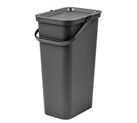 Tontarelli - Papelera MODA con asa 25L grafito