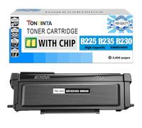 TONTINTA B225 B235 B230 Cartucho de Tóner Reacondicionado con Chip Alta Capacidad 3000 Páginas 006R04400 Negro para Impresora B225 B235 B230 B230dni B225dni B235dni