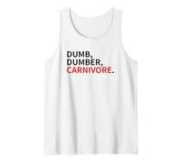 Tonto Tonto carnívoro Veganos Equipo Vegano Animales Son Amigos Camiseta sin Mangas