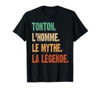 Tonton Le Mythe La Légende - Tee Shirt Parrino regalo Camiseta