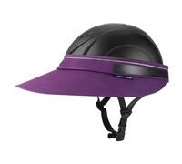 Tontron Visera para casco Hosriding | Parasol extraíble para casco (morado)