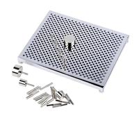 TONXX Plantilla de Alambre de Aluminio, Juego Completo de Herramientas para Hacer Joyas, práctico Kit de Bucle de Alambre, Tablero doblador de Alambre para joyería