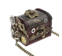 TONXX Steampunk - Bolso de hombro retro steampunk gótico con engranajes cruzados para teléfono, bolsa steampunk, joyería punk vintage