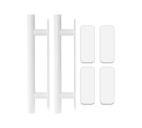 TONXX Tiradores universales autoadhesivos para cajones, manijas de plástico para muebles, ventanas, armarios, puertas correderas, 2 uds.