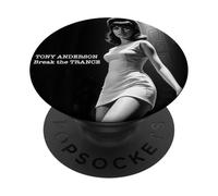 Tony Anderson Break The Trance Music Arte único PopSockets PopGrip Adhesivo