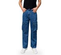 TONY BACKER - Vaqueros de hombre varios modelos, regular fit, slim fit, cargo, elásticos, vaqueros de estilo juvenil o clásico, azul - negro, turquesa, 48