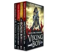 Tony Bradman Collection 4 Books Set (Viking Boy, Greek Boy, Anglo-Saxon Boy & Roman Boy)