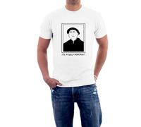 Tony Hancock T-Shirt Self Portrait.The Rebel British Comedy Film TV Radio Whites