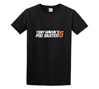 Tony Hawks Pro Skater 5 Unisex 100% Cotton Short-Sleeve T-Shirts Black XXXL