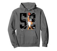 Tony The Tiger Basketball 52 Frosted Flakes Cereal para el Desayuno Sudadera con Capucha