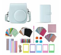 TONYLAIJIANTAO Accesorios para cámara instantánea Mini 11/12 compatibles con la cámara Fujifilm Instax, incluye funda de cámara, álbum, filtros, marcos de película, calcomanías de borde., Green,