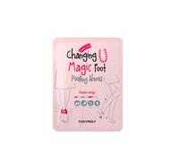 TONYMOLY Changing U Magic Foot Peeling Shoes Mascarilla exfoliante para pies para talones secos y agrietados y eliminaci n de callos Tratamiento