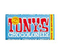 Tonys Chocolonely | Barra De Leche Oscura 42% | Tony Chocolonely | Chocolate Tonys | 15 Pack | 2700 Gramo Total