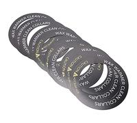 Tonysa Accesorios para Calentador de Cera, 10 Uds., Anillo de Papel de Protección de Limpieza Redondo para Máquina Depilatoria, Tamaño 6,1 "x 6,1"
