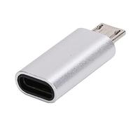 Tonysa Adaptador USB C Convertidor Hembra a Micro Macho, Conector de Cable de Datos de Carga Tipo C a USB, Aleación de Aluminio de Alta Velocidad 480 Mbps para Accesorios para Teléfonos Móviles
