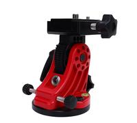 Tonysa Ajuste de latitud del telescopio, montaje de aleación de aluminio de precisión de 0° a 90° para telescopios astronómicos, para uso ecuatorial y fotográfico (rojo)