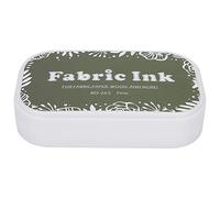 Tonysa Almohadilla de Tinta de Color Restore Style para Estampado de Goma en Papel y Tela, 9,5x5,5 Cm, Verde Bosque (BD-265 Verde Pino)